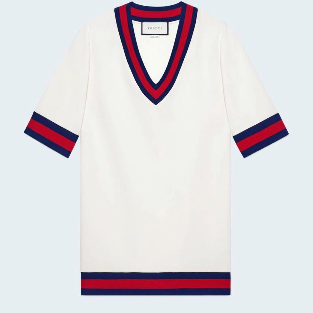 Gucci 𝐒𝐭𝐫𝐞𝐭𝐜𝐡 𝐕𝐢𝐜𝐨𝐬𝐞 𝐃𝐫𝐞𝐬s